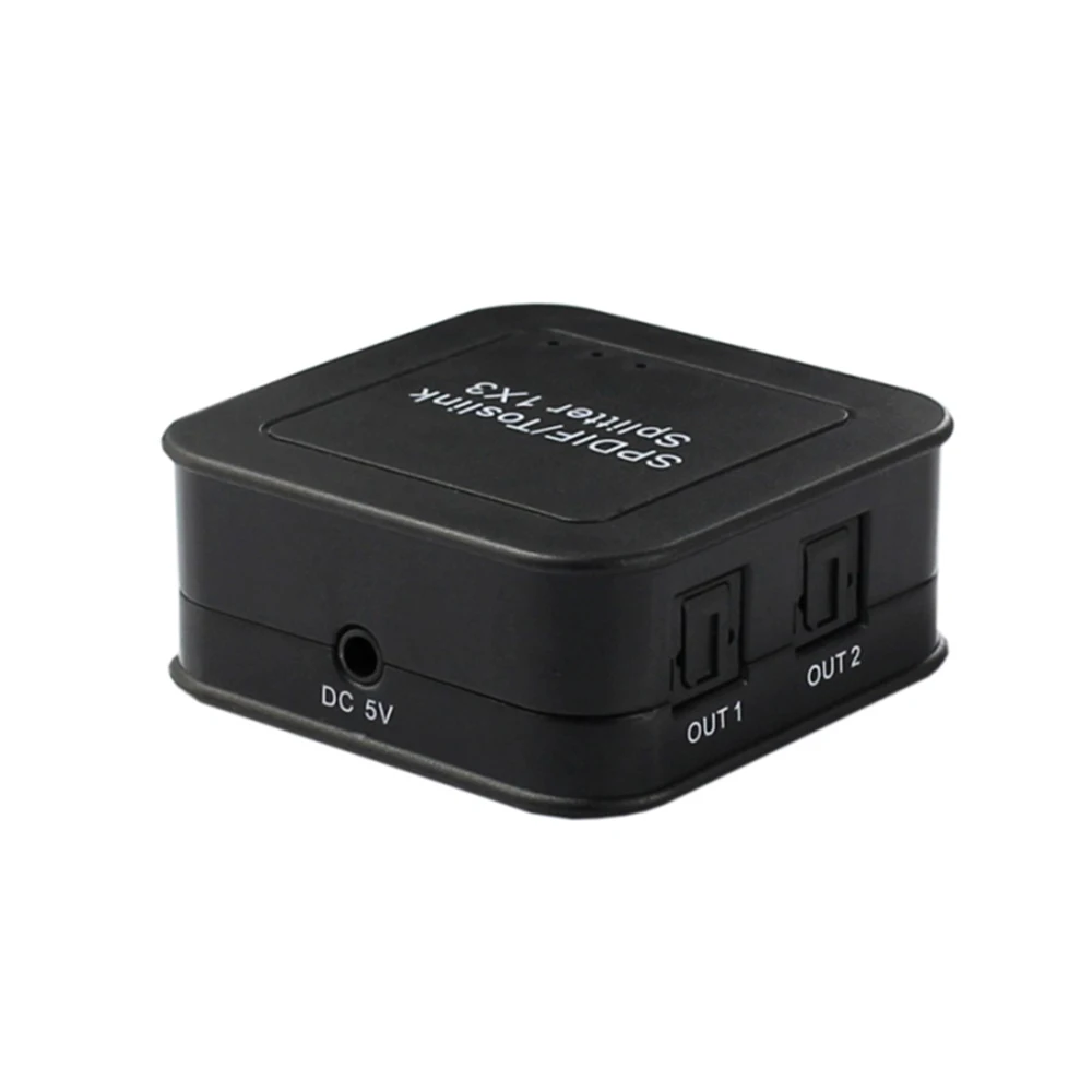 Цифровой Распределитель оптического аудио сигнала 1 точка 3 1X3 SPDIF Toslink