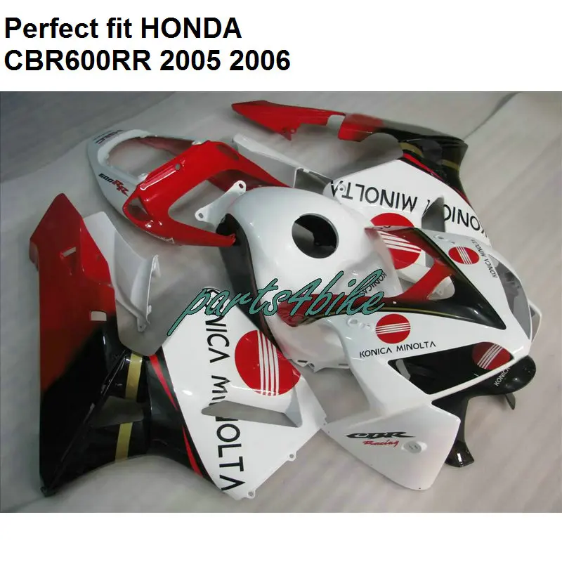 Обтекатели из АБС пластика для Honda CBR600RR 05 06 комплект обтекателей CBR 600RR 2005 2006 белый