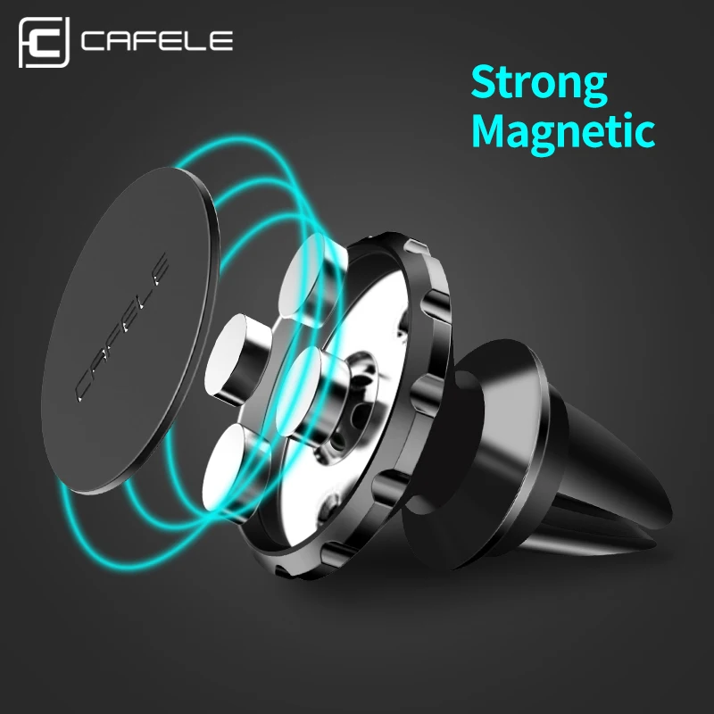 cafele universal magnetic car phone holder stand for mobile phone car gps magnet mount phone holder magnetic car holder products free global shipping