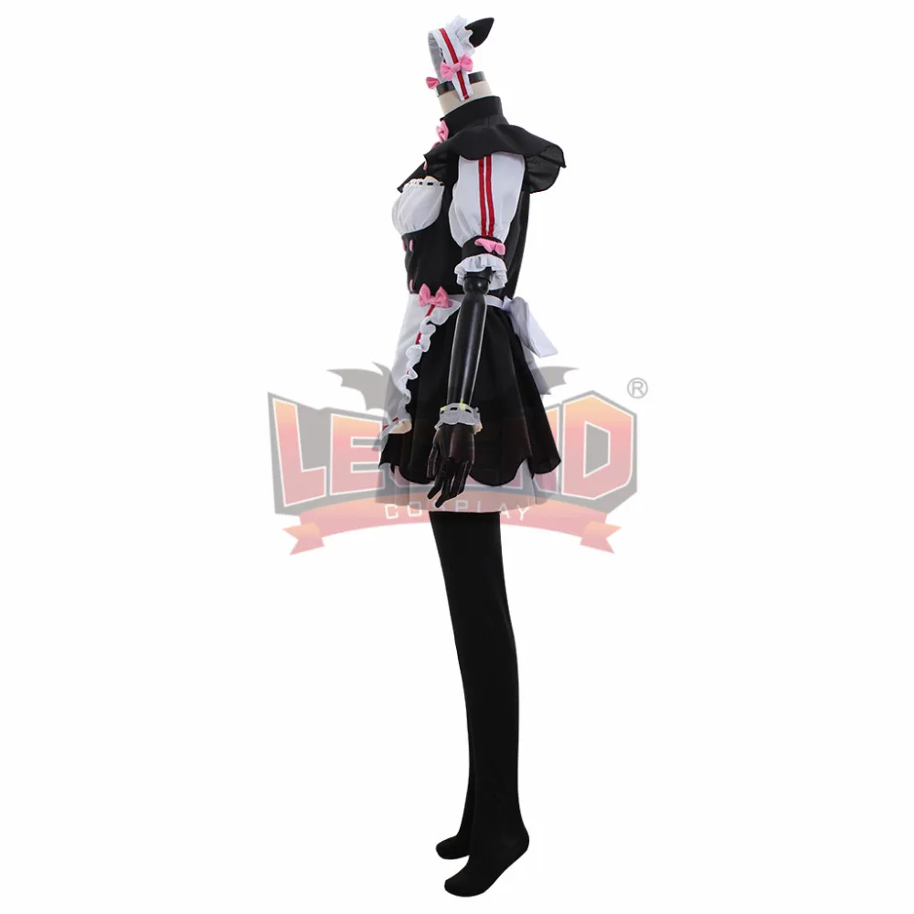 Костюм горничной NEKOPARA Chocola для косплея взрослых полный комплект все размеры на