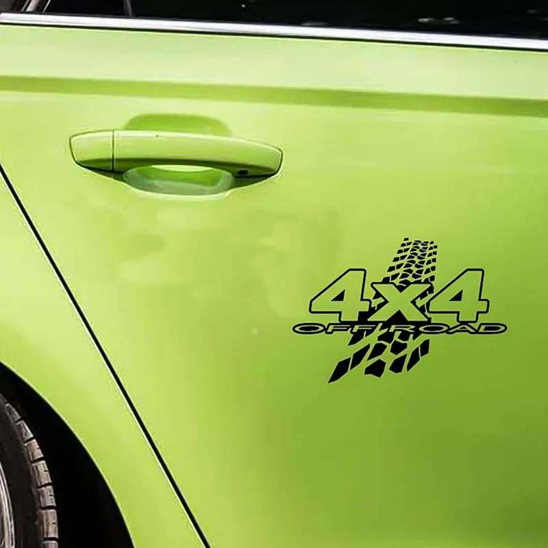 Забавная отражающая переводная картинка для внедорожника 20*13 6 см 4x4 дюймов