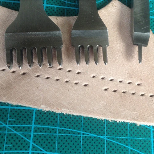 Полезный Дырокол из нержавеющей стали ромбовидное зубчатое долото инструмент