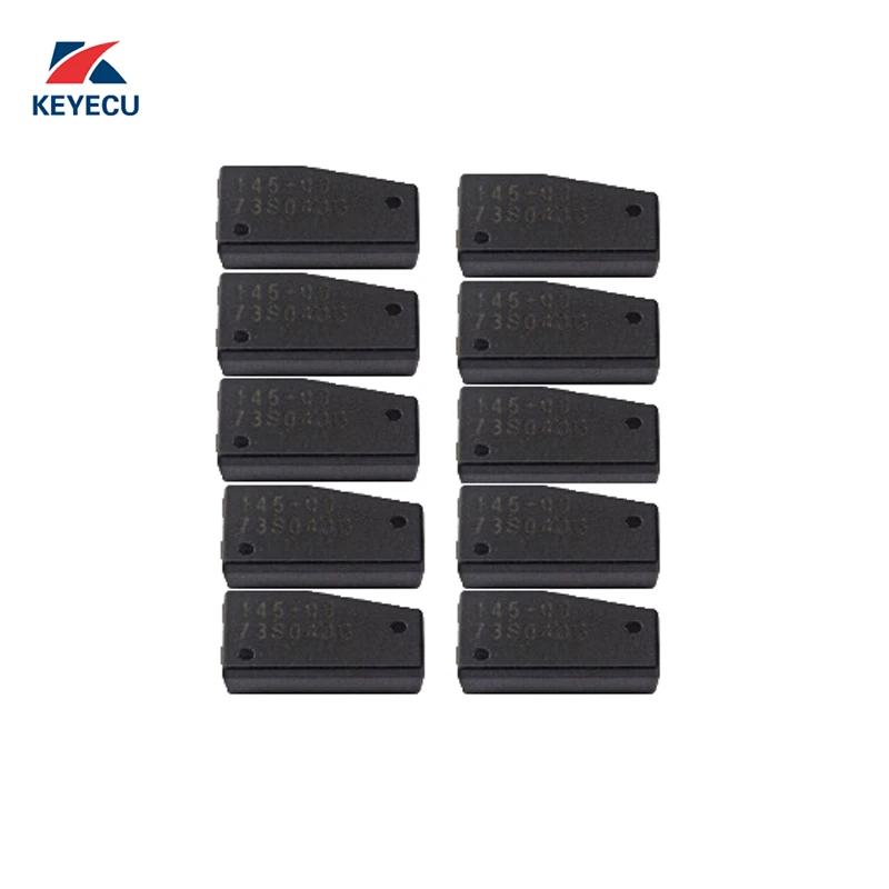 

KEYECU Pack of 10, 4D65 Transponder Chip Carbon (TP27) 40bit for Suzuki