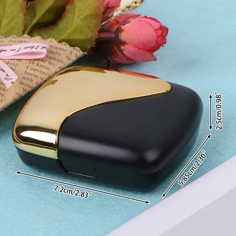 Мода 1 шт. унисекс для мужчин и женщин контактные линзы коробка уход дорожный портативный кейс с зеркалом контейнер для хранения держатель горячий дизайн