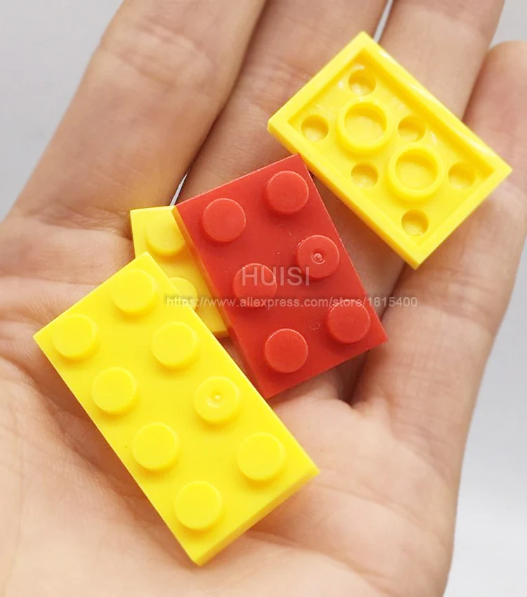 100 шт./лот набор строительных блоков детские детали Birkcs Микс 8 размеров модель