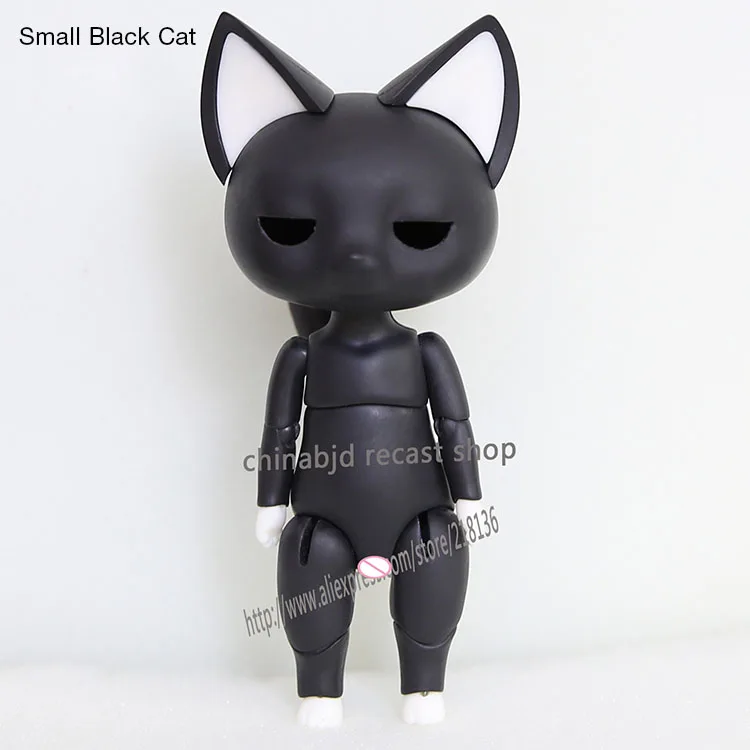 Маленький черно-белый Кот 1/12 BJD SD куклы модель ЦУМ для маленьких девочек и