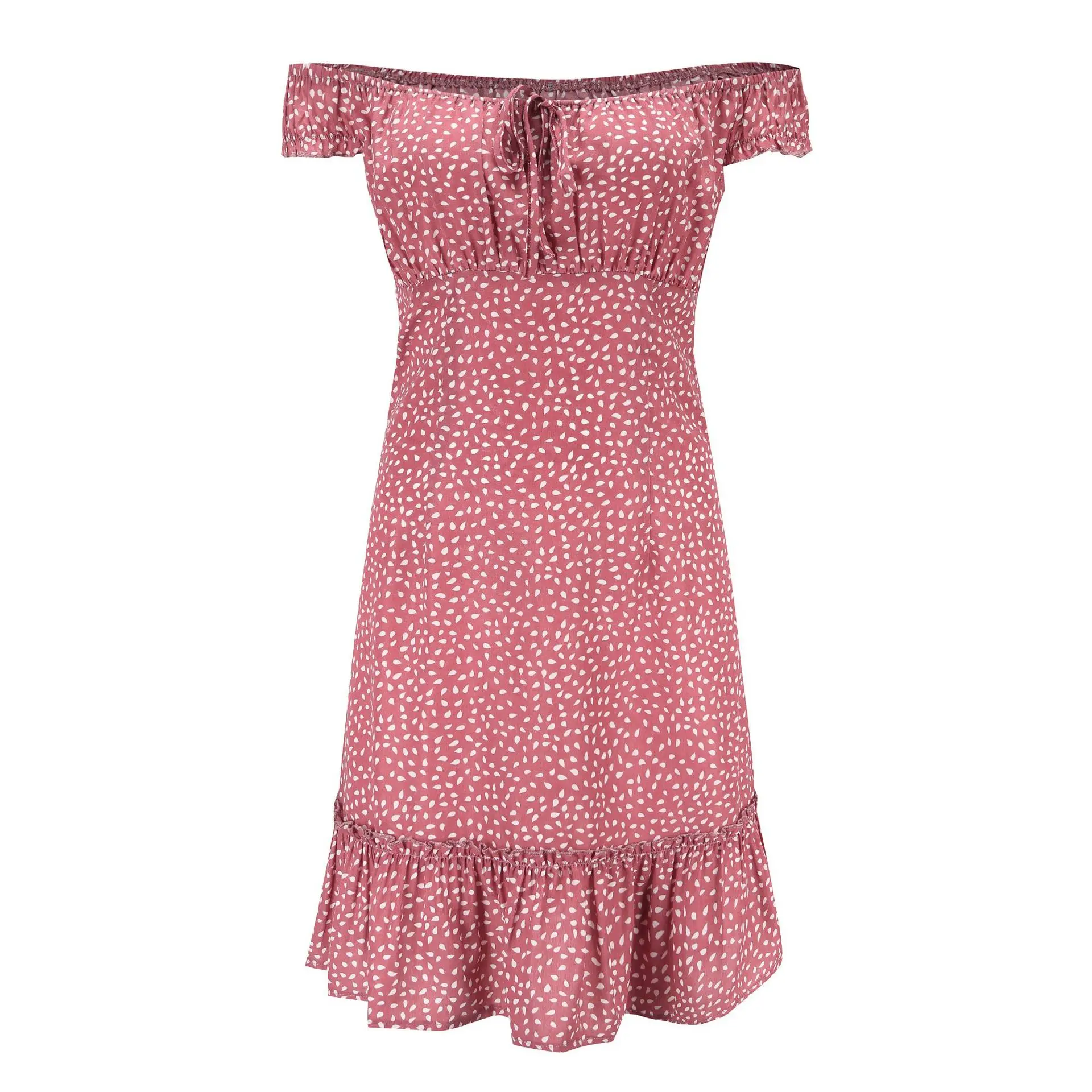 Модное женское пикантное платье без рукавов бретелек летнее женский сарафан