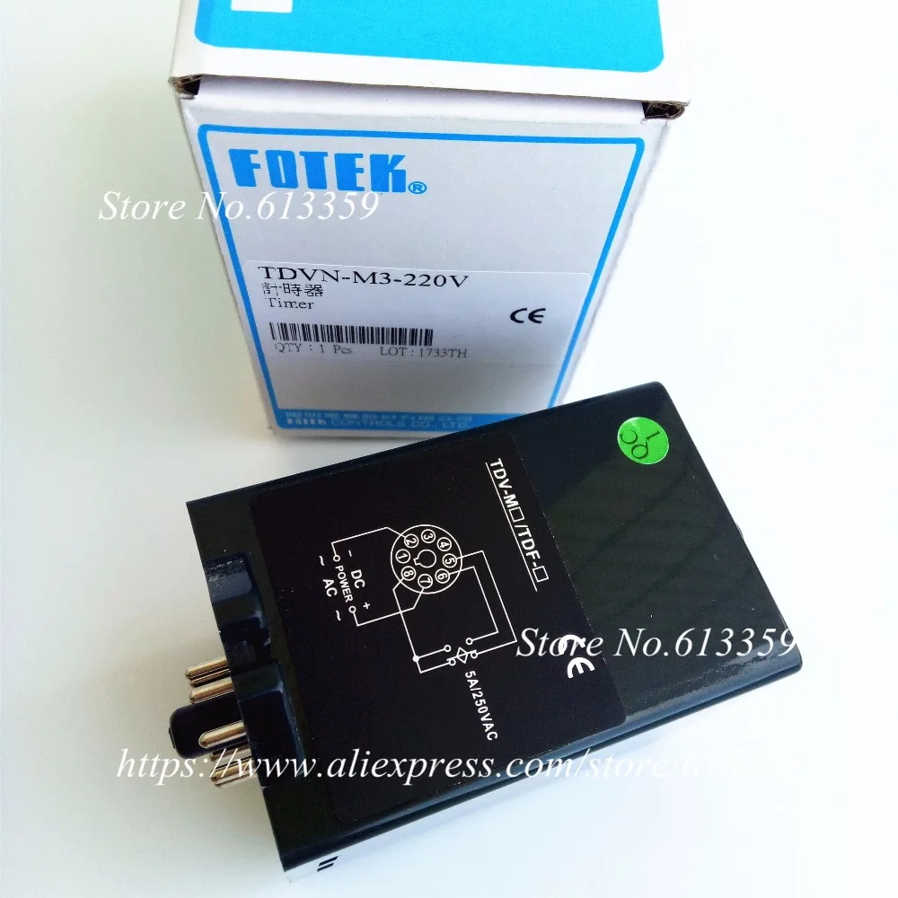TDVN-M3-220V FOTEK Twin Timer 100% Новый оригинальный TDVN-M3 | Электронные компоненты и