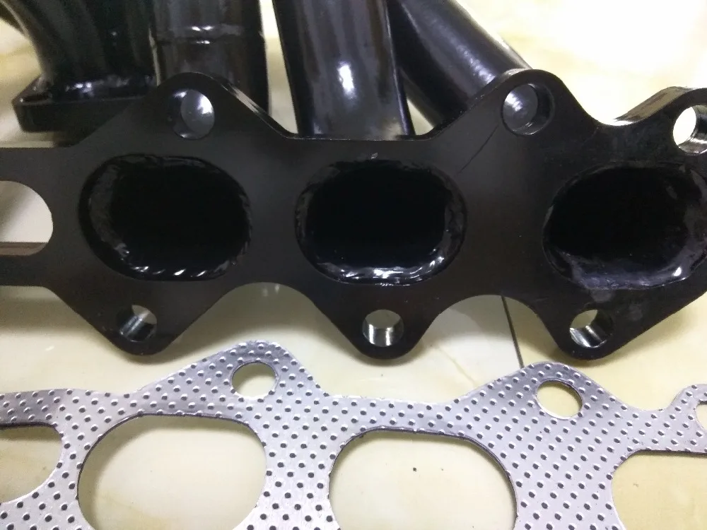 Выпускной коллектор для supra soarer 2jzgte chaser turbo t4 2JZ JZA80 с прокладками 38 мм отходной