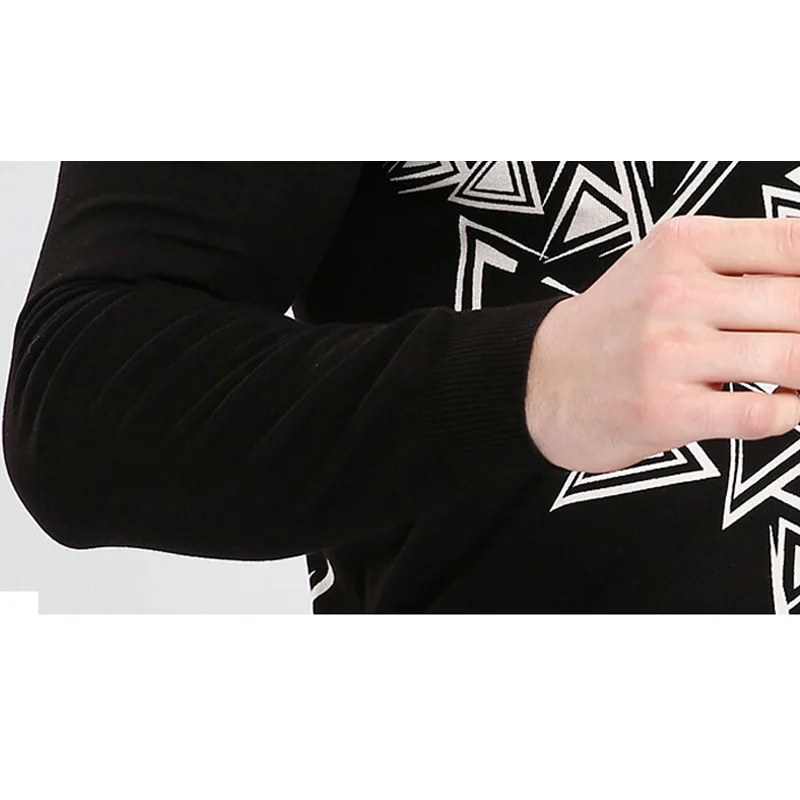 Бесплатная доставка 2015 мужские осень стильные Slim Fit вязаный свитер мужчины отдых