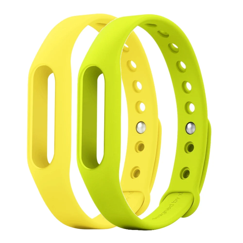 Сменный ремешок Gosear из ТПУ для умных часов 8 шт. браслета Xiaomi Xiao Mi Band Xiomi 1 S