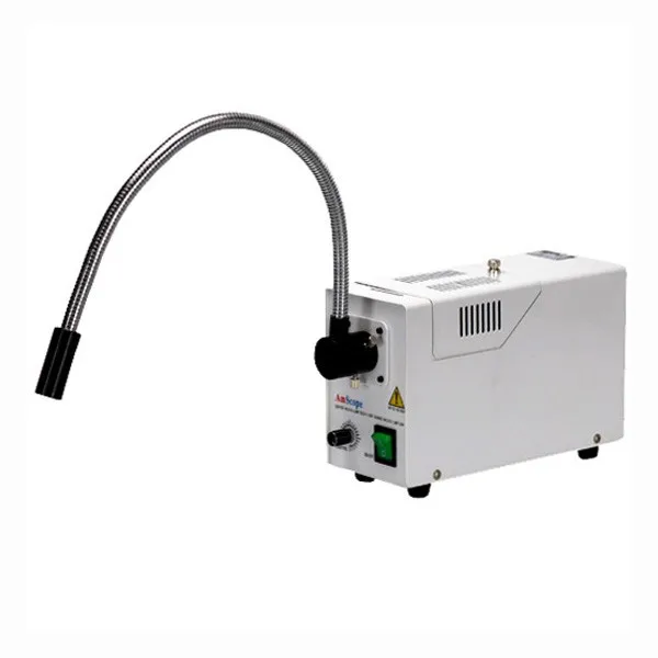 

AmScope Single Fiber Gooseneck Microscope Illuminator 150W HL250-AS