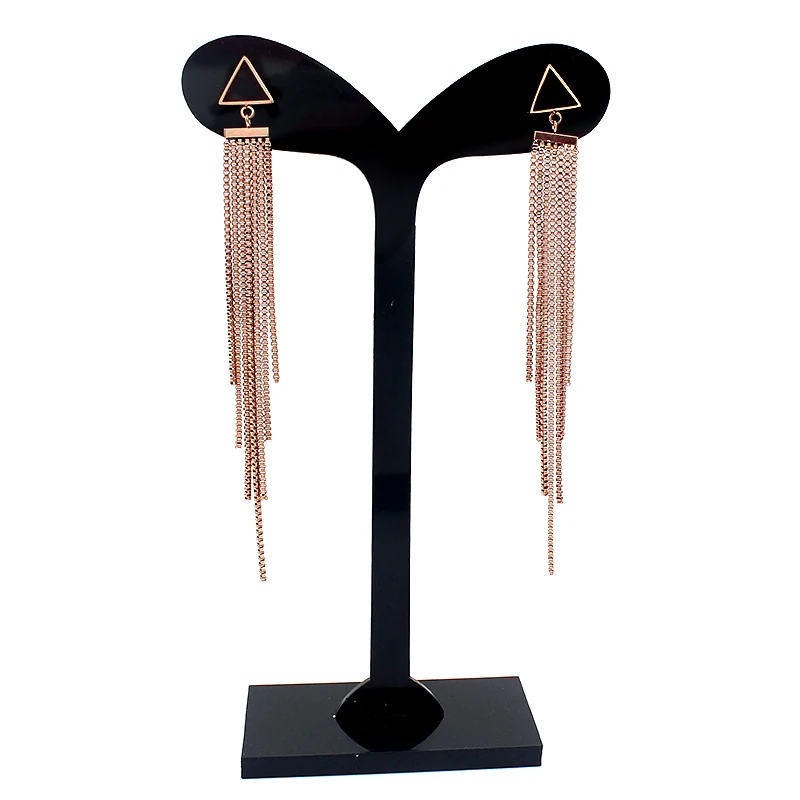 Серьги-гвоздики женские золотистые/розовое золото 2 цвета | Украшения и