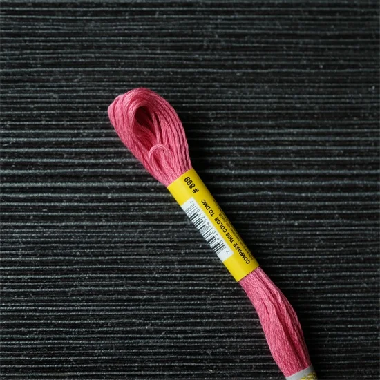 Выберите DMC Цвета 12skeins пакет 8,7 ярдов(8 м) высокая Качественный хлопок Мулине для вышивки крестом 6 нити, нити, столбец 2 - Цвет: DMC 899