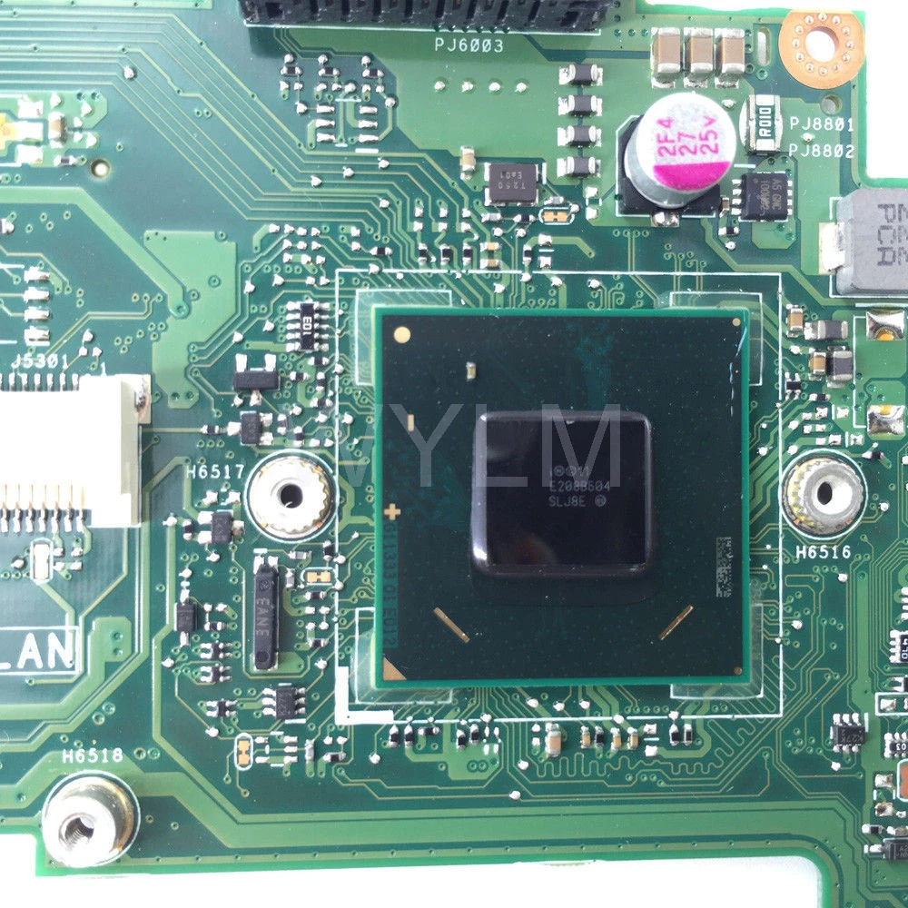 X501A SLJNV HM70 Поддержка B820 B960 Процессор Материнская плата Asus X401A X301A ноутбука DDR3 PGA989