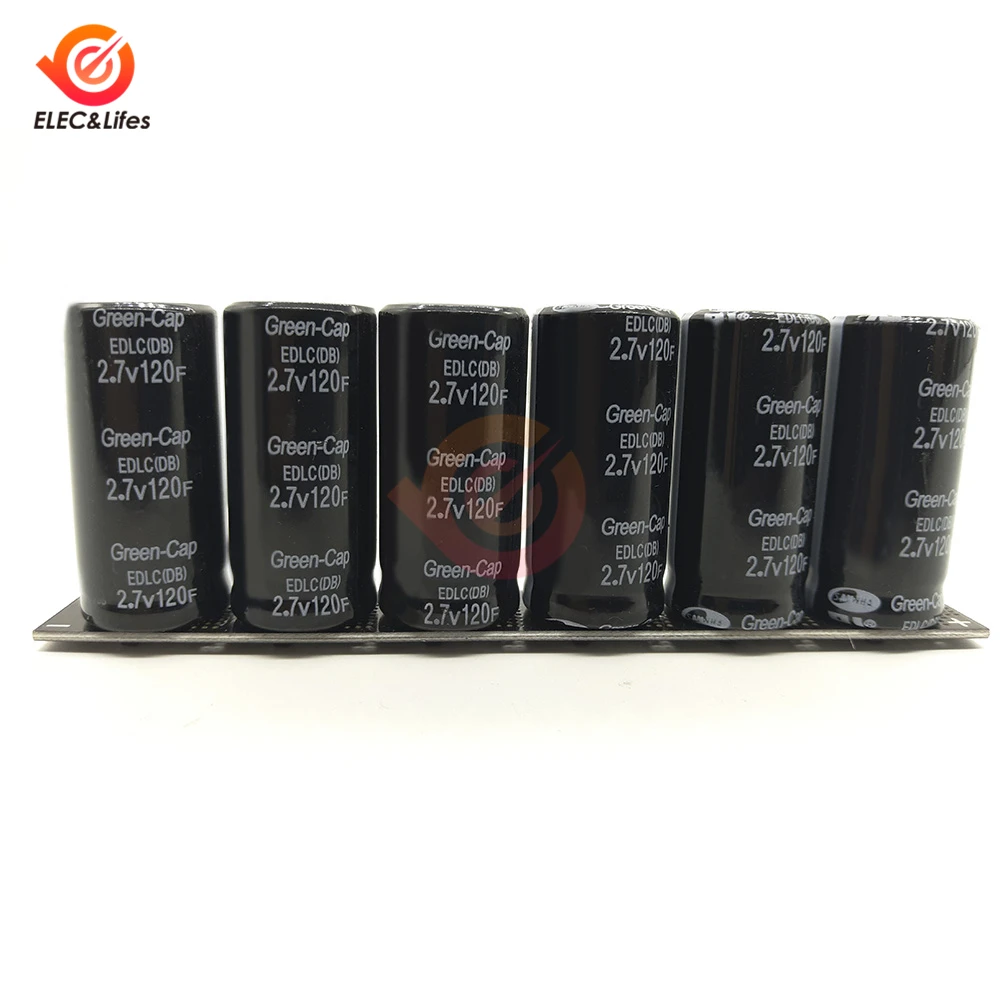 16V 20F фарад конденсатор 2,7 V 120F Суперконденсатор электрический автомобиль Реверсивный накопитель энергии зарядки разряда с защитой доска