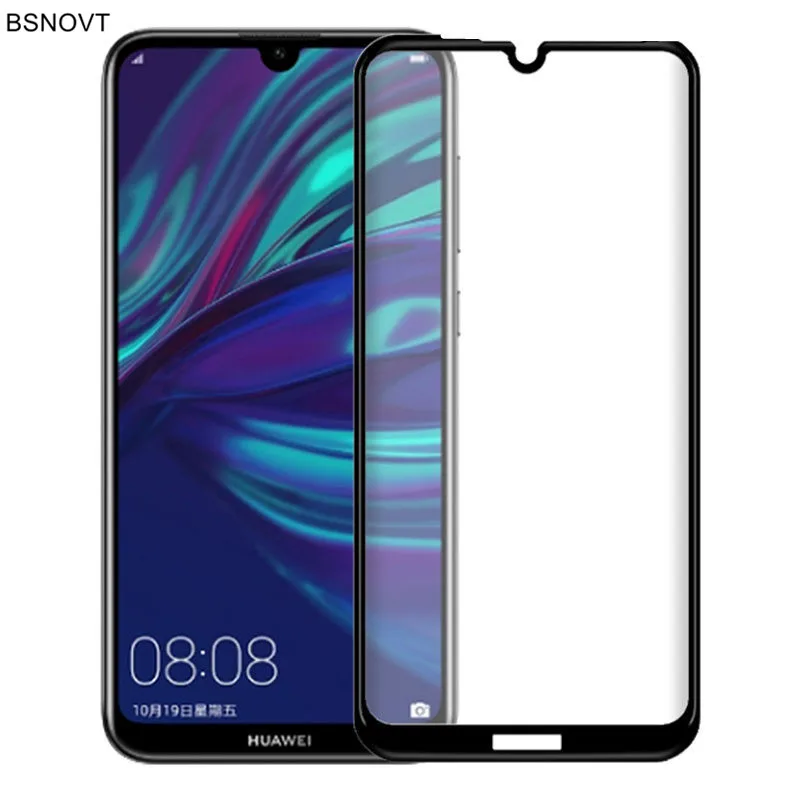 2 uds vidrio para Huawei Enjoy 9 Protector de pantalla del tel&eacute;fono pegamento completo vidrio templado para Huawei Enjoy 9 vidrio para Huawei Enjoy 9 BSNOVT-0
