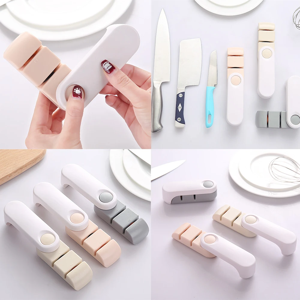 Двухступенчатый барный Быстрый шлифовальный станок камень нож точилка кухонный