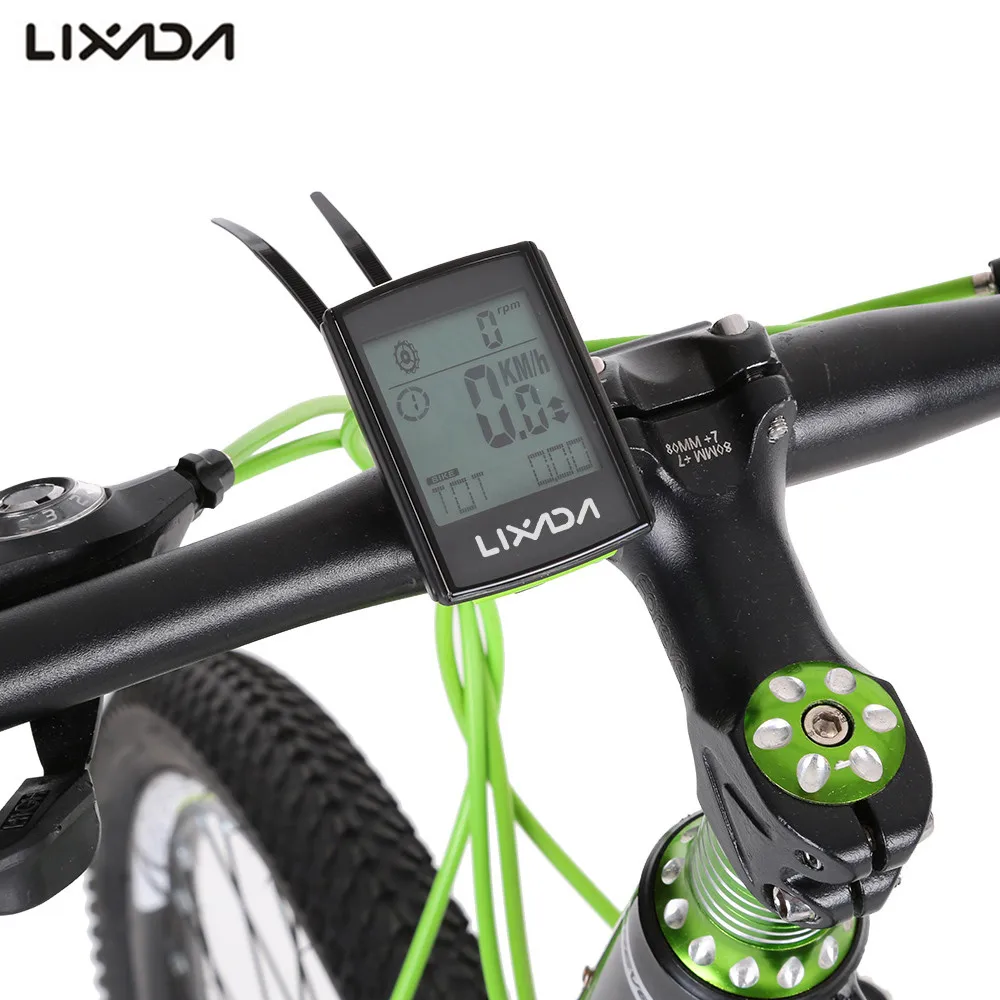 Велосипедный компьютер Lixada 3 в 1 с монитором частоты вращения педалей и