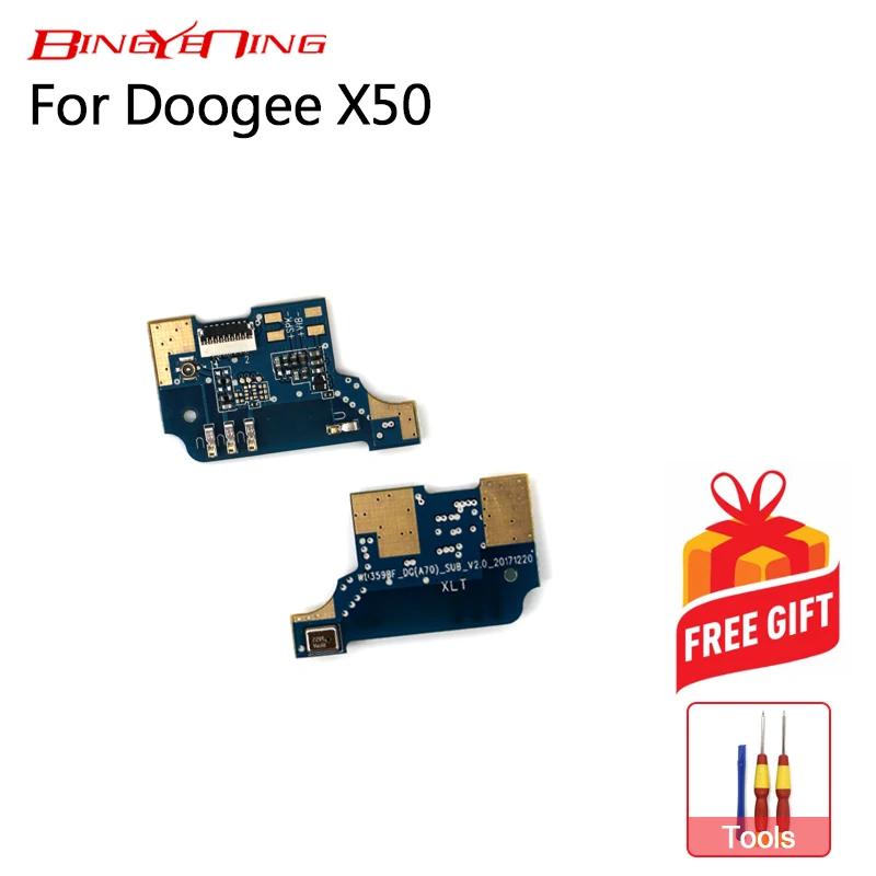 BingYeNing новинка оригинал Для Doogee X50 usb штепсельная плата для зарядки гибкий телефон