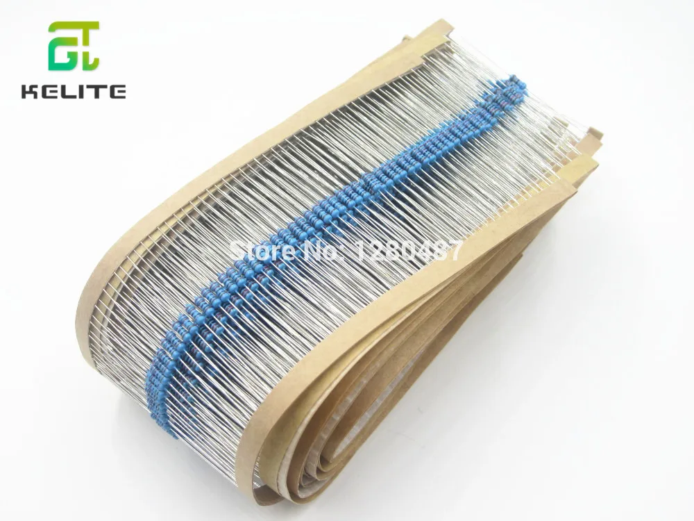 

HAILANGNIAO 21 value 2100pcs 1/4W resistor package 1% 21 kinds of commonly resistance resistor kit