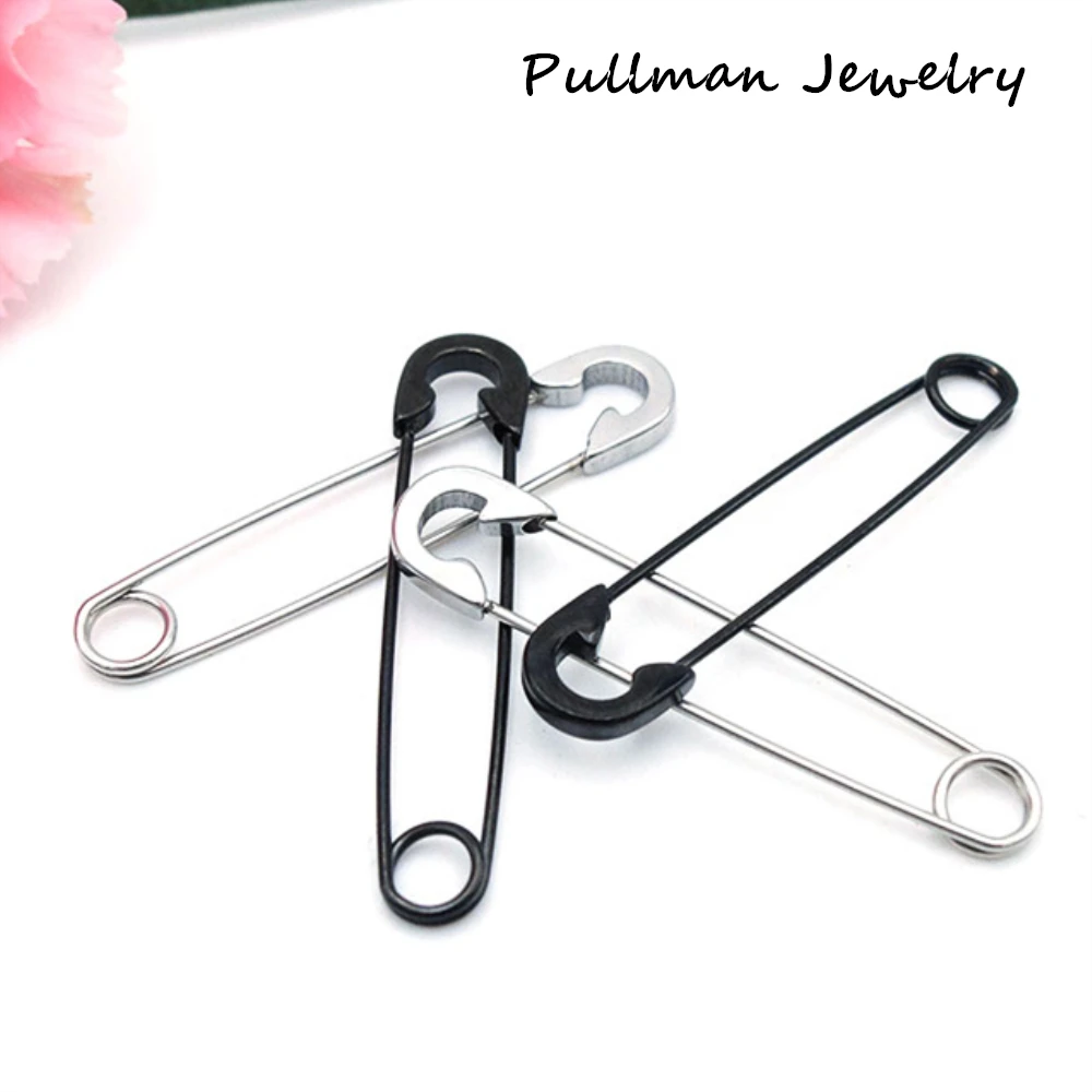 НОВЫЕ Безопасные серьги-гвоздики в форме булавки для прокола уникальные