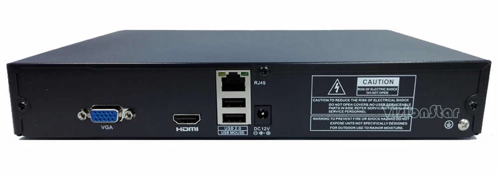 Видеонаблюдения NVR 4ch 1080 P для IP камеры RJ45 сети HDMI видео выход VGA мобильный вид P2P