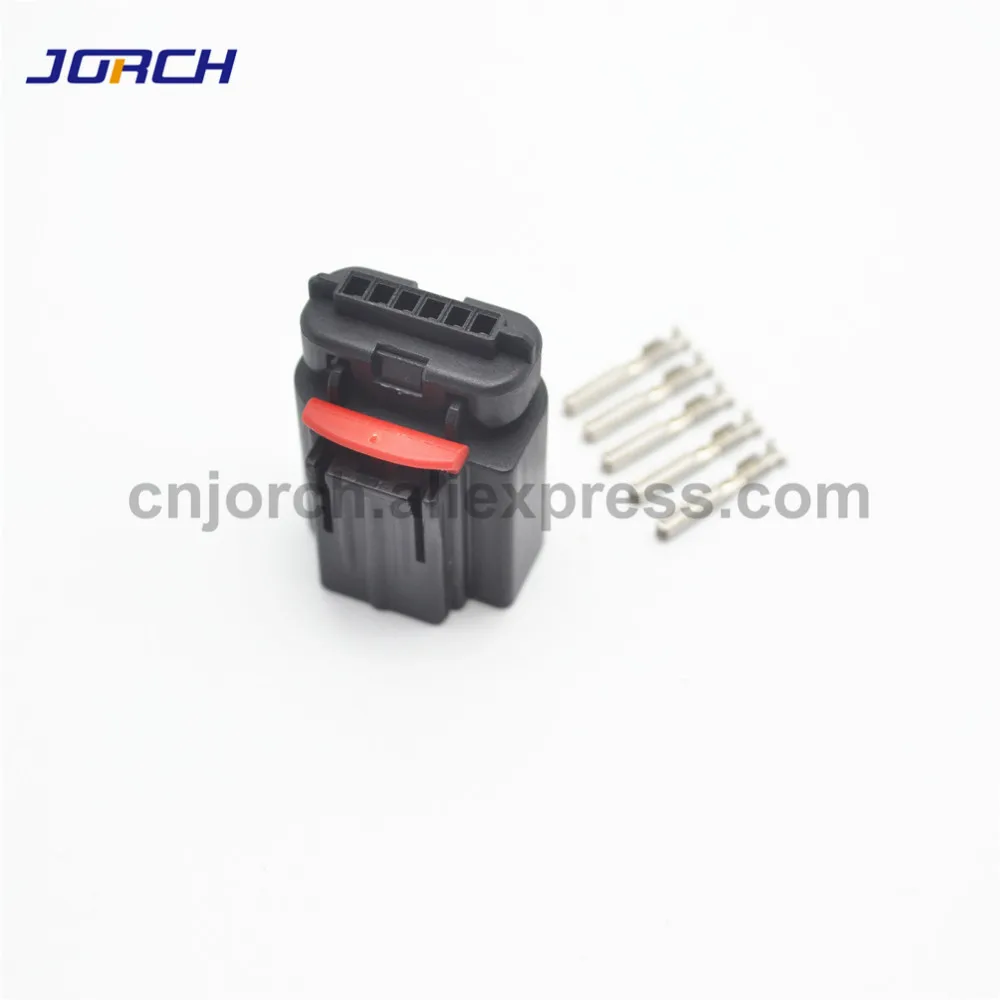 5 комплектов 6 контактный Tyco электронный разъем для GM Alloytec V6 DBW педаль