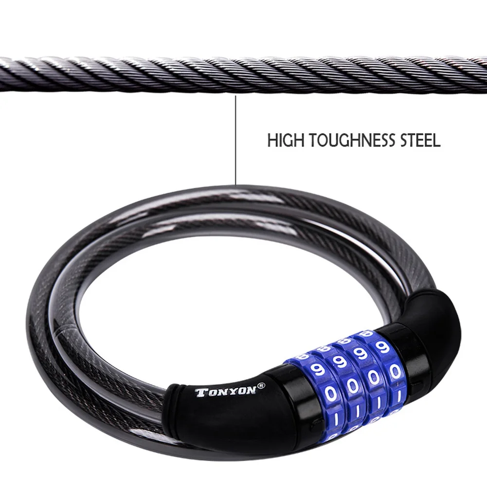 Многофункциональный велосипедный замок с защитой от кражи универсальный