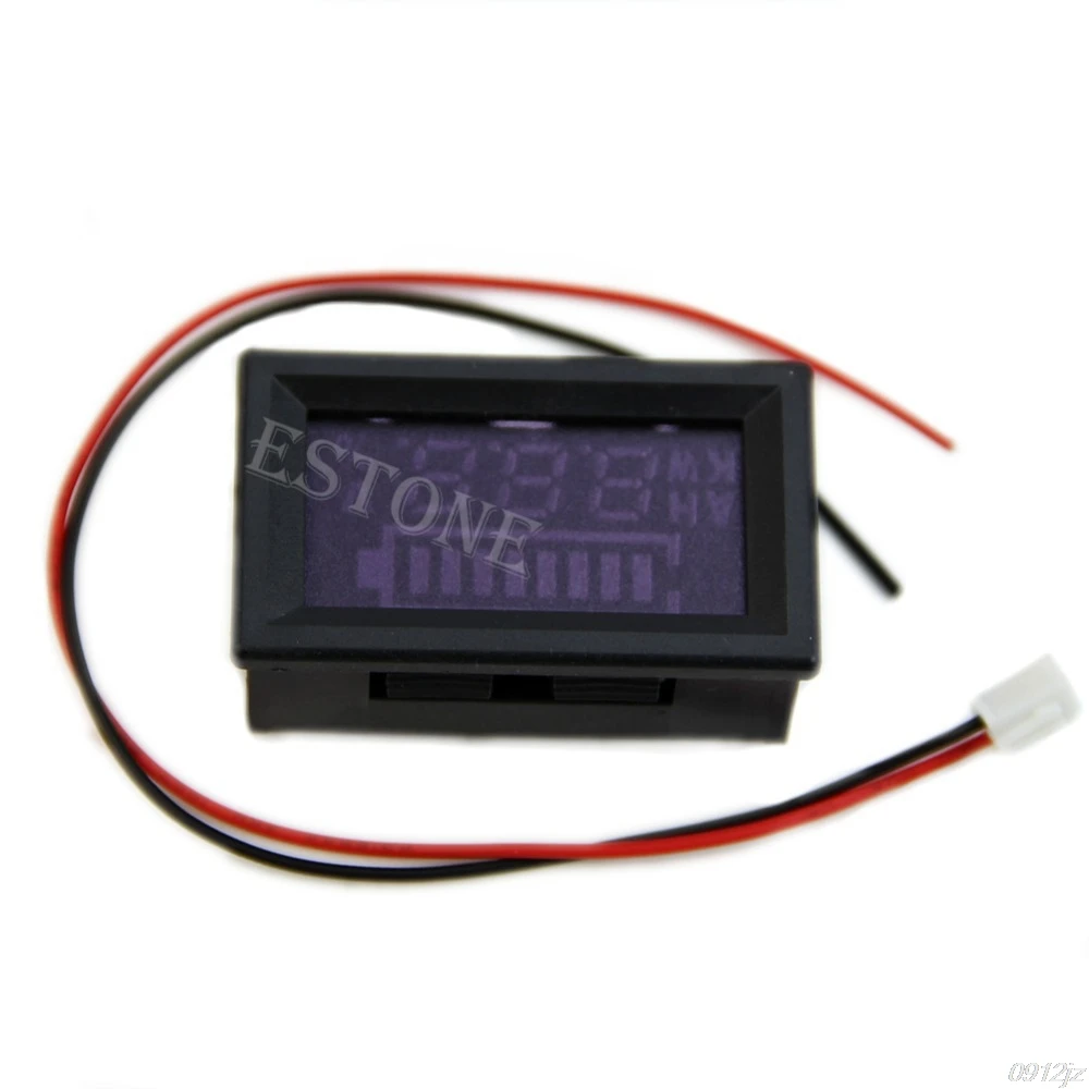 12 В кислотный свинцовый индикатор для аккумулятора емкость цифровой