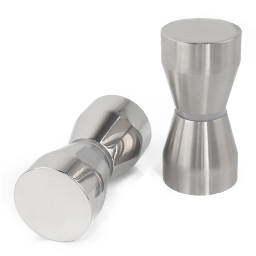 1 шт. ручка для стеклянной двери с одним отверстием из нержавеющей стали душа