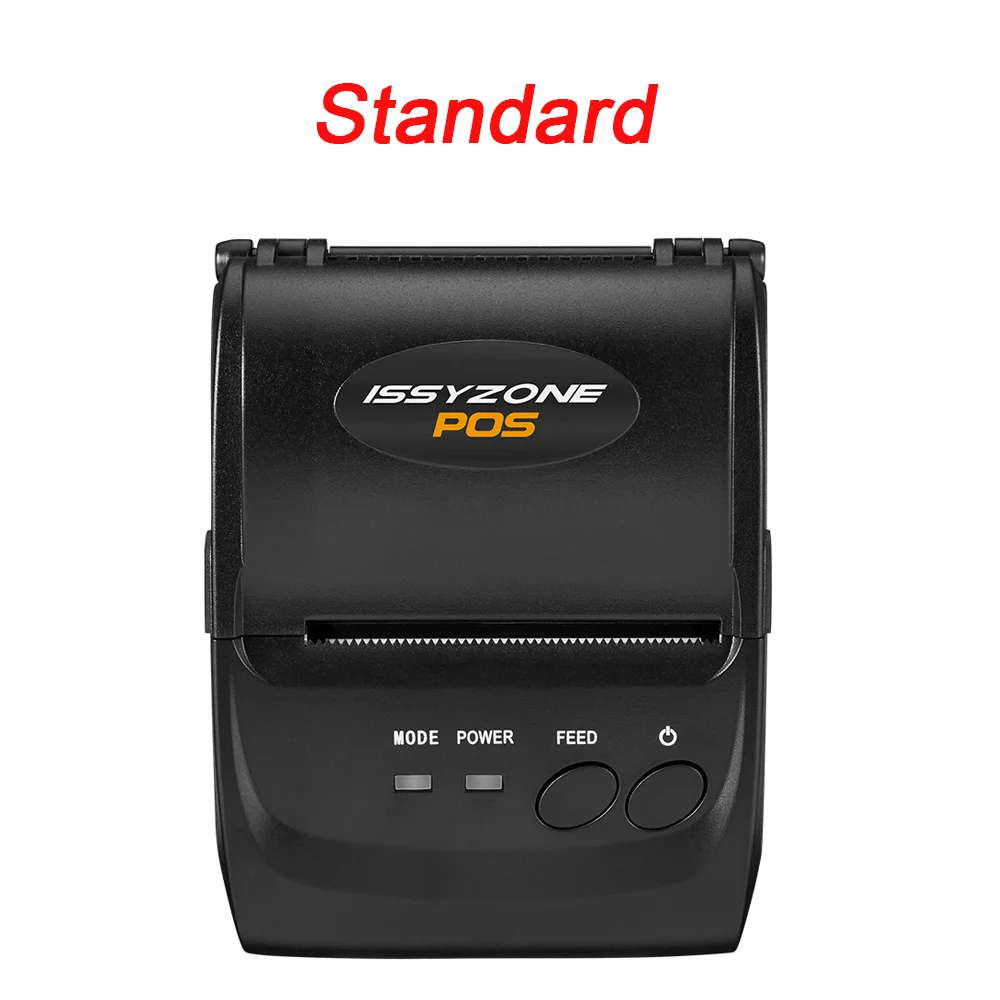 IssyzonePOS Термопринтер для получения портативный Android iOS Bluetooth 4,0 Мини-принтеры POS мобильный принтер розничный магазин склад - Цвет: Printer