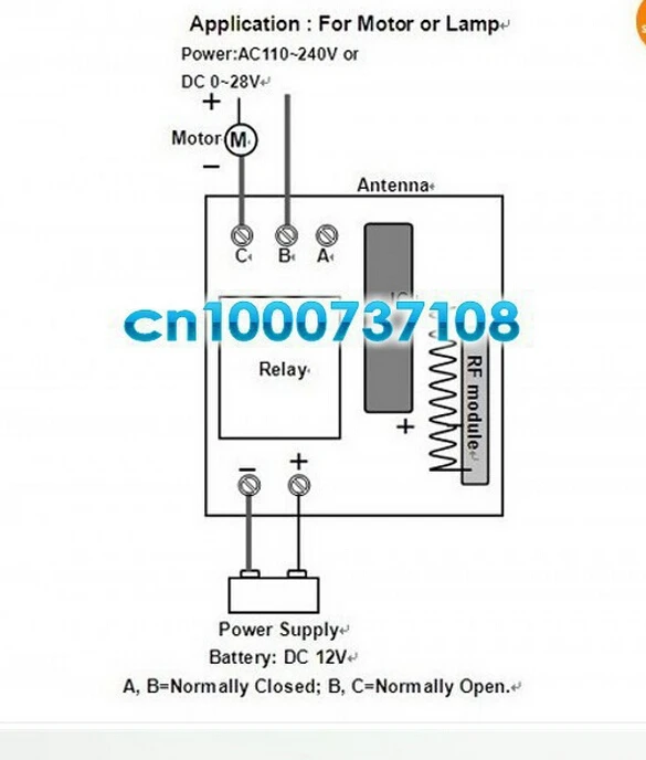 Бесплатная доставка + оптовая продажа 12V10A RF системы автомобильных