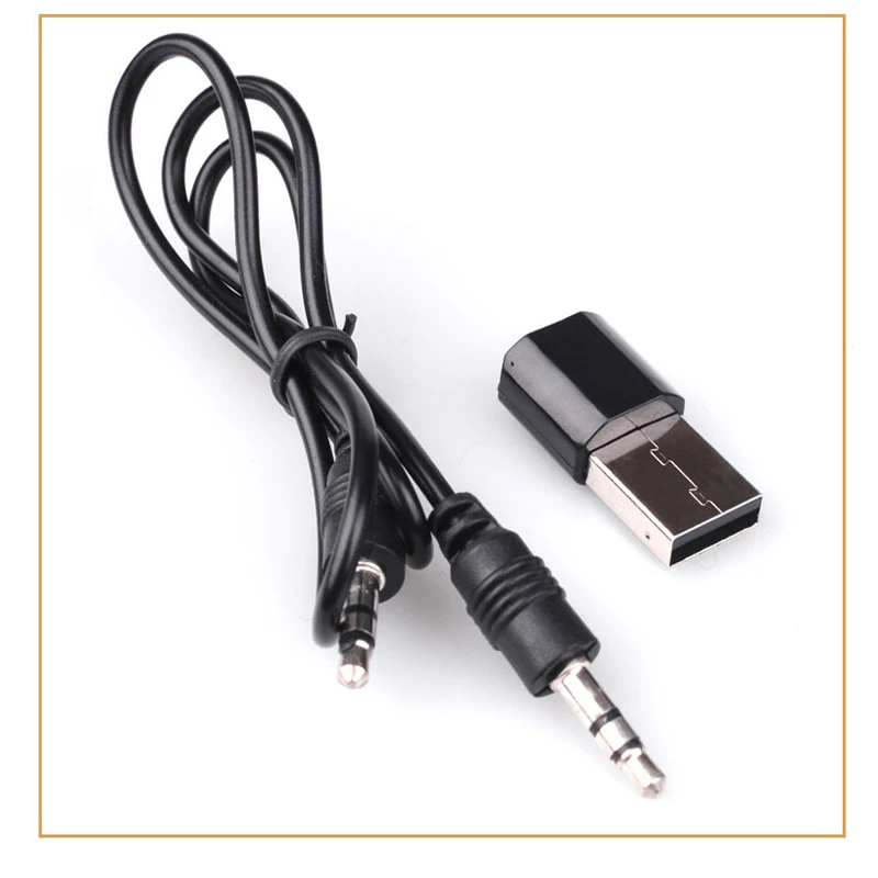 Mini Car Bluetooth Aux 3.5mm receiver 10m Transmission Wireless Usb 2.0 Adapter Mp3 Stereo Music Receiver |