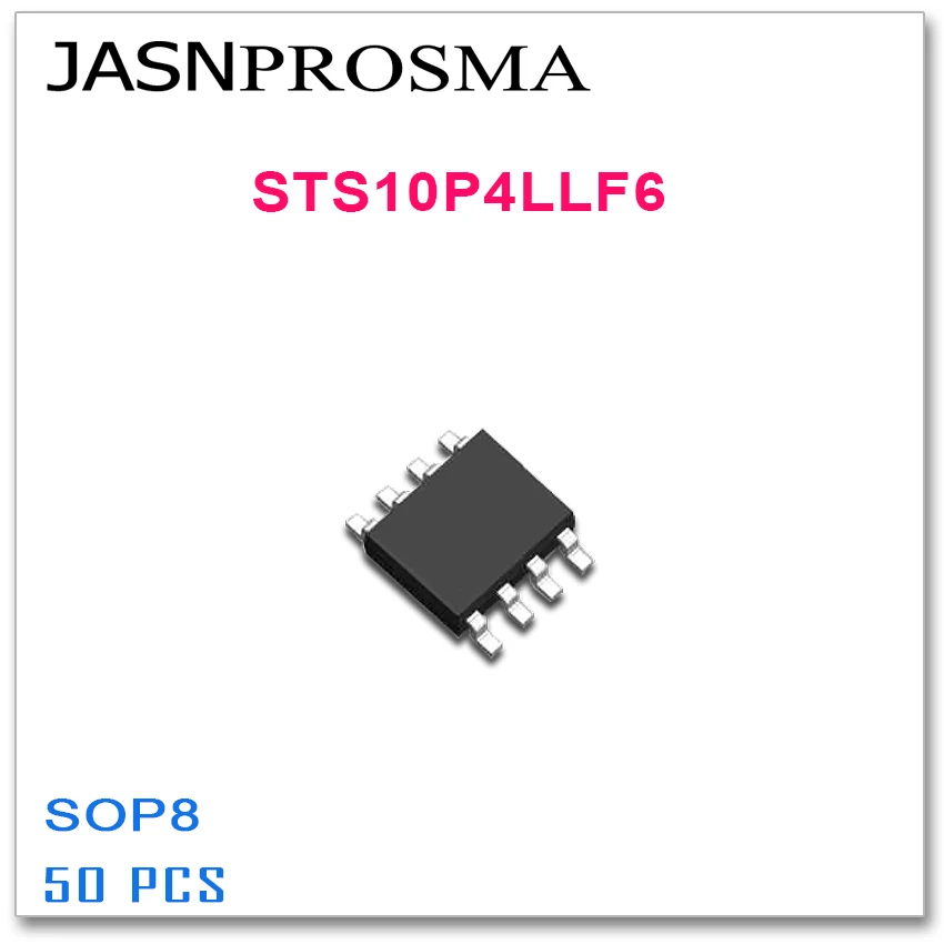 JASNPROSMA 50 шт SOP8 STS10P4LLF6 высокое качество STS | Электроника