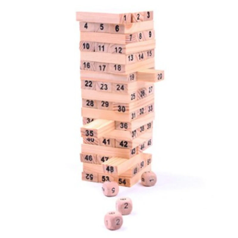 Деревянные строительные блоки для раннего развития детей Обучающие игрушки