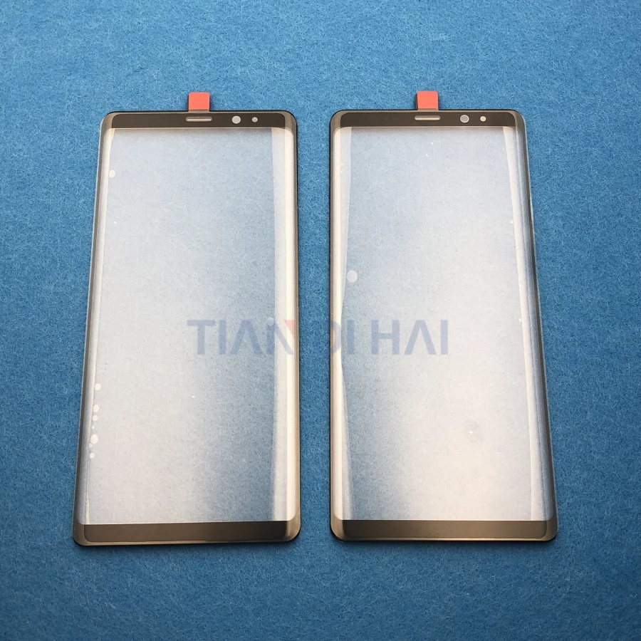 Сенсорная панель для samsung Galaxy Note 8 N950 SM-G950F Note 9 N960 SM-N960F передний экран солнечные фильтры Замена для внешнего стекла