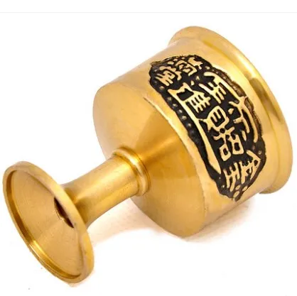 Бесплатная доставка латунная чашка принадлежности для воды буддийский храм