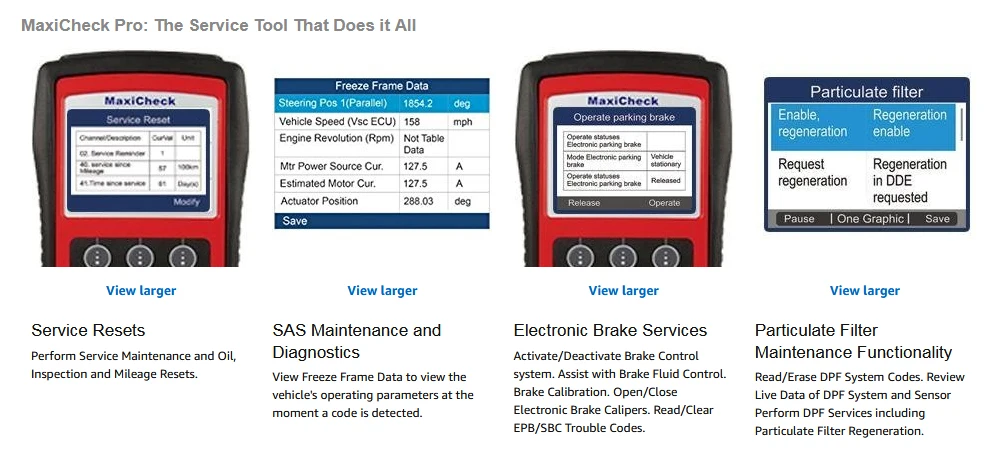 Autel maxichek Pro Диагностический Авто диагностический инструмент OBD2 сканер EPB масляный сервис ABS SRS BMS escaner automotriz профессиональный