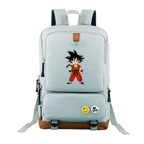 2 Dragon Ball Z унисекс Back Pack Son Goku школьные сумки аниме ноутбук рюкзак большой дорожный рюкзак Kakarotto Bookbag женский рюкзак - Цвет: 2