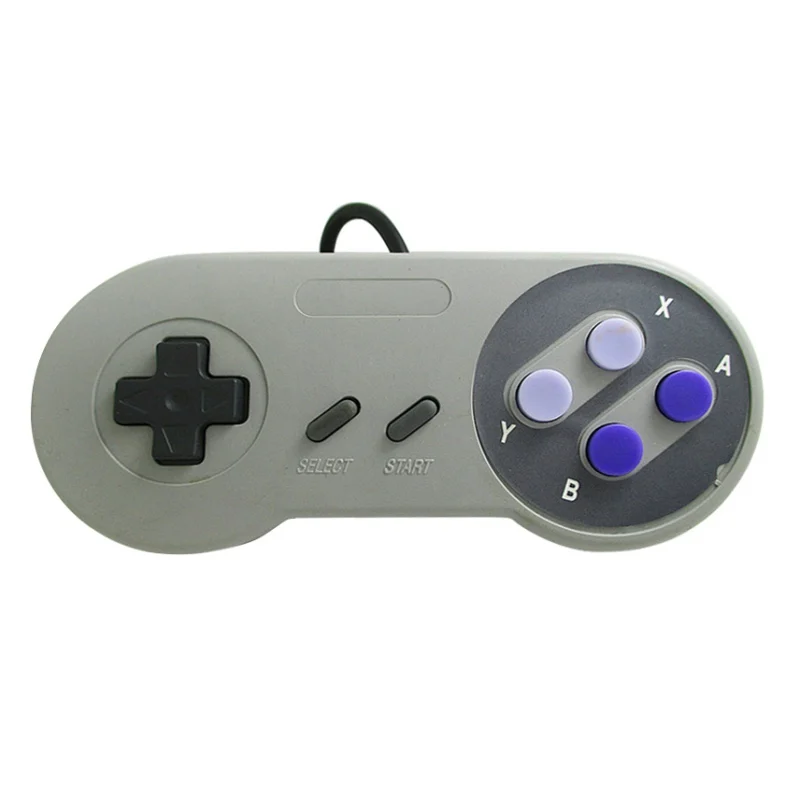 Professional 16 Bit Game Controller ABS for Super Nintend SNES System Console Control Pad | Gamepads