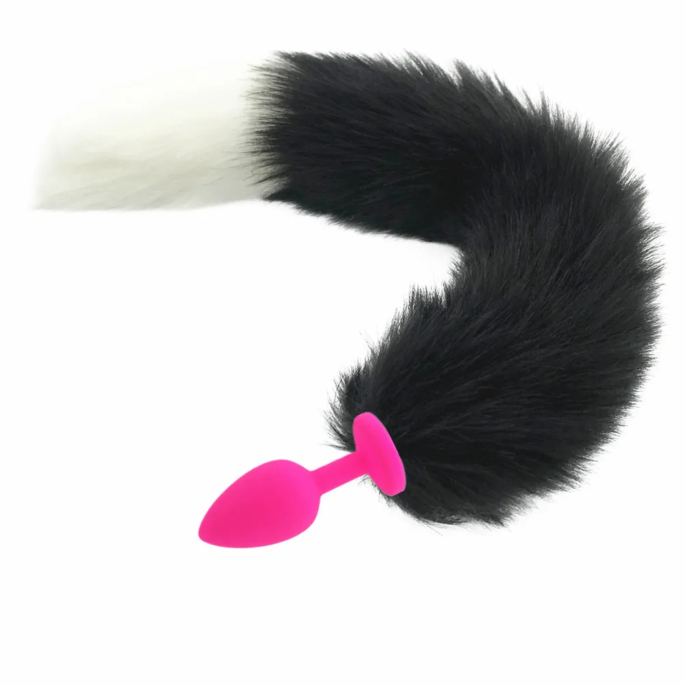 Sex Toy Dog Tail Anal Toys Plush Silica Gel Plug For Women Man Couple Cosplay Animal Exotic Accessories | Красота и здоровье