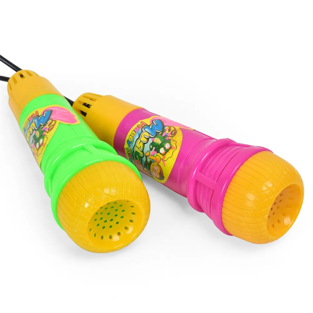 

1 PCS Microphone Without Battery Child Microphone Changer Toy Educational Toy