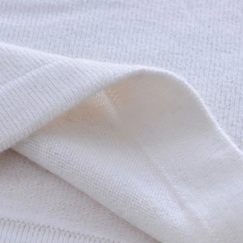 Sparsil Women's Spring Turtleneck Pullover Full Sleeve Soft Elegant Cashmere Blend Knitwear | Женская одежда