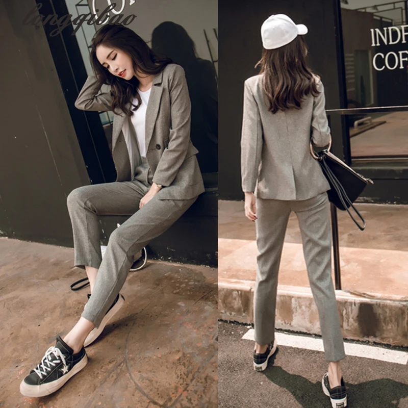 Весенние новые модные костюмы в европейском и американском стиле для отдыха +