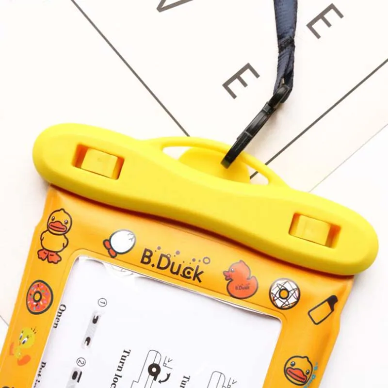 Чехол для мобильных телефонов из ПВХ водонепроницаемый 6,5 дюймов для iPhone X Xs Max Xr 8 7 Huawei прозрачный герметичный подводный смарт-кавер.