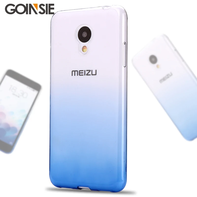 Силиконовый чехол для телефона Meizu M3S мягкий ультратонкий прозрачный