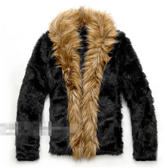 Jaqueta De Couro Masculina 2019 искусственная норковая меховая мужская куртка кожа плюс размер