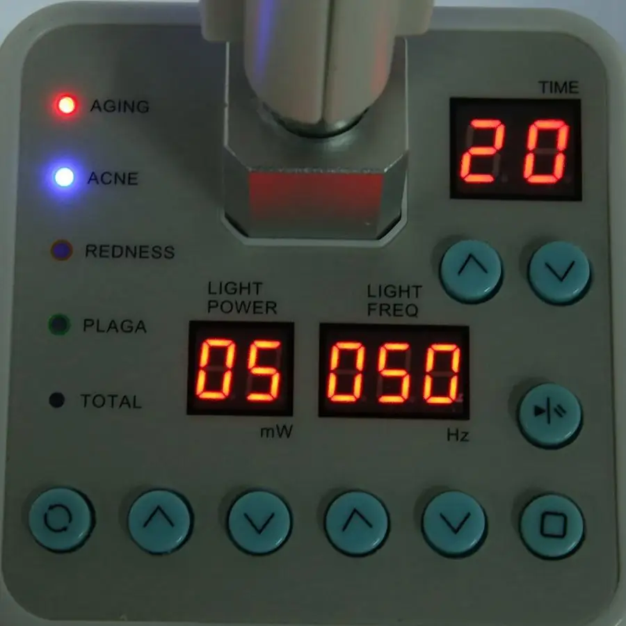 7 Color PDT LED Light Beauty Photodynamic Lamp Acne Treatment Skin Rejuvenation Anti-aging Acne Remover Anti-wrinkle Machine