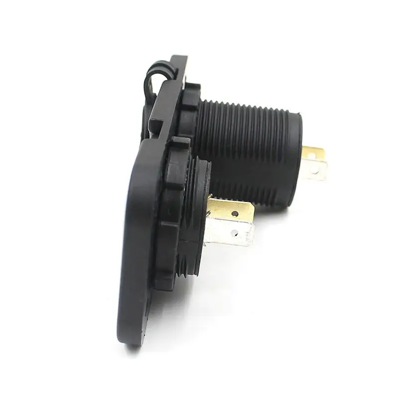 CS-247 2-в-1 Водонепроницаемый 12-24V Автомобиль Мотоцикл лодка Dual USB 3.1A Мощность адаптер Зарядное устройство& светодиодный цифровой вольтметр комбинированная розетка